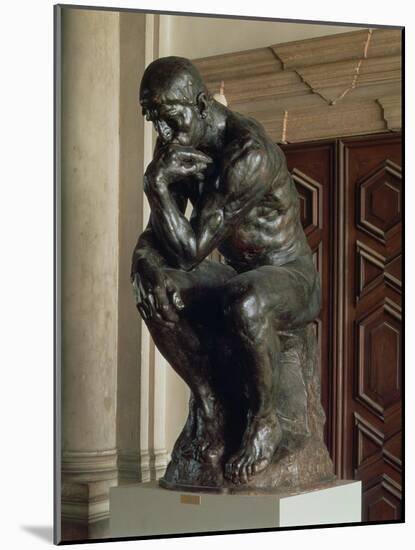The Thinker-Auguste Rodin-Mounted Giclee Print