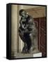 The Thinker-Auguste Rodin-Framed Stretched Canvas