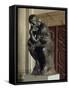 The Thinker-Auguste Rodin-Framed Stretched Canvas