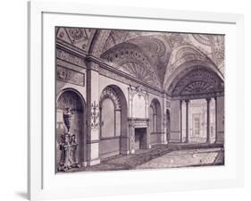 The Third Drawing Room at the Earl of Derby's House in Grosvenor Square-Robert Adam-Framed Giclee Print