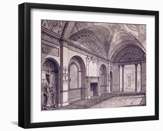 The Third Drawing Room at the Earl of Derby's House in Grosvenor Square-Robert Adam-Framed Giclee Print