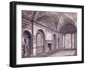 The Third Drawing Room at the Earl of Derby's House in Grosvenor Square-Robert Adam-Framed Giclee Print