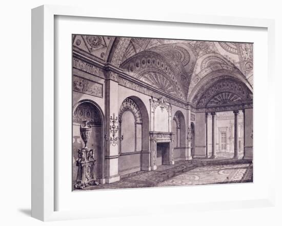 The Third Drawing Room at the Earl of Derby's House in Grosvenor Square-Robert Adam-Framed Giclee Print