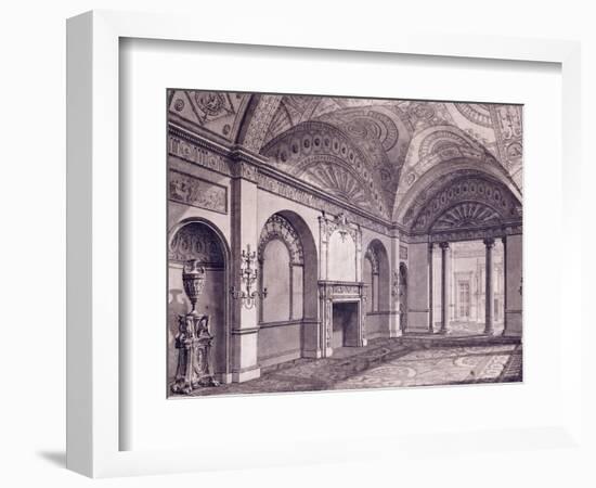 The Third Drawing Room at the Earl of Derby's House in Grosvenor Square-Robert Adam-Framed Giclee Print