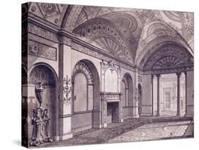 The Third Drawing Room at the Earl of Derby's House in Grosvenor Square-Robert Adam-Stretched Canvas