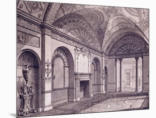 The Third Drawing Room at the Earl of Derby's House in Grosvenor Square-Robert Adam-Mounted Giclee Print