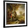 The Third Duke of Richmond (1735-1806) Out Shooting with His Servant, c.1765-Johann Zoffany-Framed Giclee Print