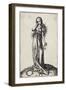 The Third Foolish Virgin, C. 1480-1488-Martin Schongauer-Framed Giclee Print