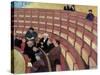 The Third Gallery at the Theatre Du Chatelet by Felix Vallotton-null-Stretched Canvas