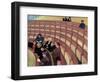 The Third Gallery at the Theatre Du Chatelet by Felix Vallotton-null-Framed Giclee Print