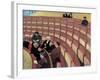 The Third Gallery at the Theatre Du Chatelet by Felix Vallotton-null-Framed Giclee Print