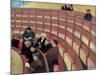 The Third Gallery at the Theatre Du Chatelet by Felix Vallotton-null-Mounted Giclee Print