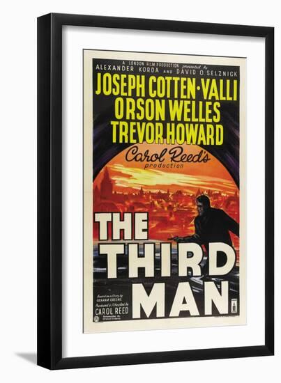 The Third Man, 1949-null-Framed Premium Giclee Print