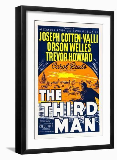 The Third Man, 1949-null-Framed Art Print