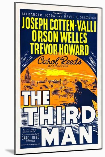 The Third Man, 1949-null-Mounted Art Print