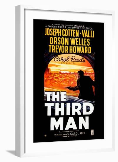 The Third Man, 1949-null-Framed Art Print