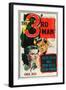 The Third Man, Alida Valli, Joseph Cotten on US poster art, 1949-null-Framed Art Print