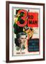 The Third Man, Alida Valli, Joseph Cotten on US poster art, 1949-null-Framed Art Print