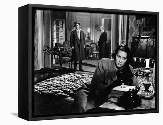 The Third Man, Alida Valli, Joseph Cotten, Paul Horbiger, 1949-null-Framed Stretched Canvas