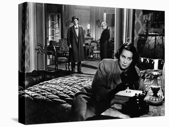 The Third Man, Alida Valli, Joseph Cotten, Paul Horbiger, 1949-null-Stretched Canvas