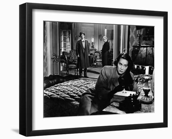 The Third Man, Alida Valli, Joseph Cotten, Paul Horbiger, 1949-null-Framed Photo