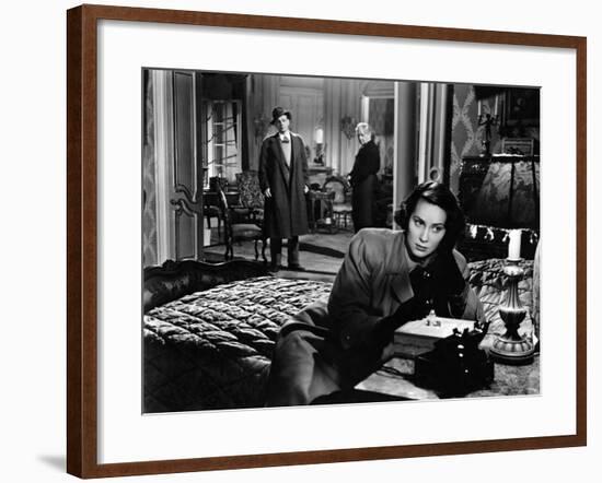 The Third Man, Alida Valli, Joseph Cotten, Paul Horbiger, 1949-null-Framed Photo