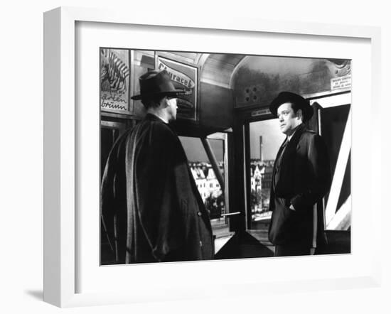 The Third Man, Joseph Cotten, Orson Welles, 1949-null-Framed Photo