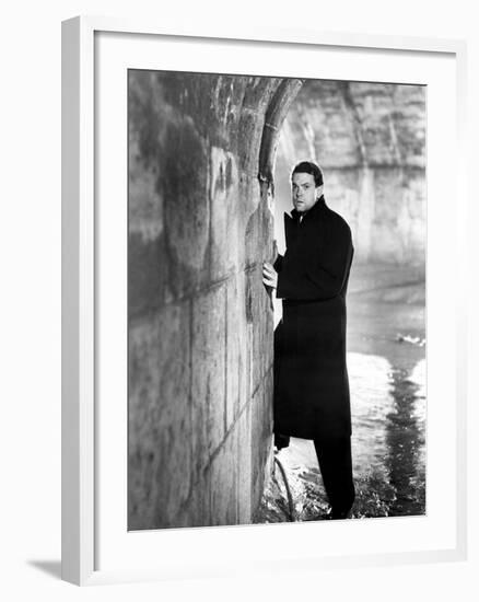 The Third Man, Orson Welles, 1949-null-Framed Photo