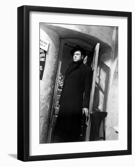 The Third Man, Orson Welles, 1949-null-Framed Photo