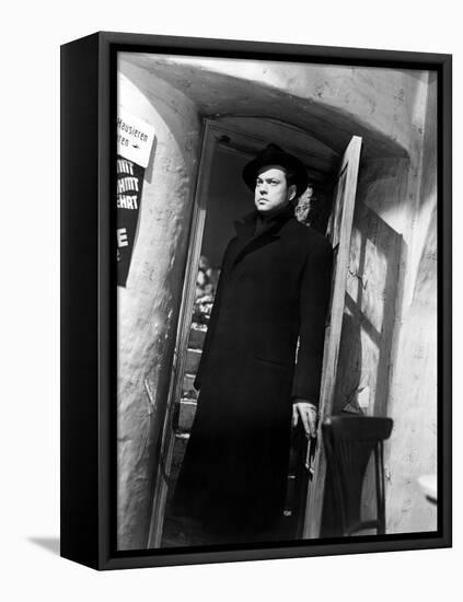 The Third Man, Orson Welles, 1949-null-Framed Stretched Canvas