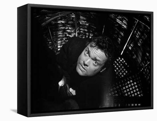 The Third Man, Orson Welles, 1949-null-Framed Stretched Canvas