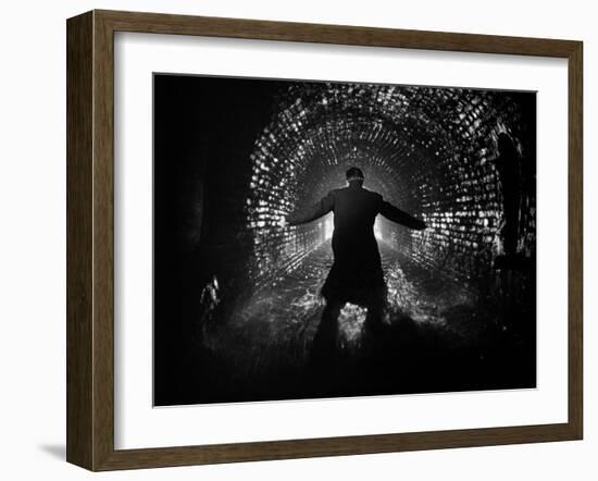 The Third Man, Orson Welles, 1949-null-Framed Photo