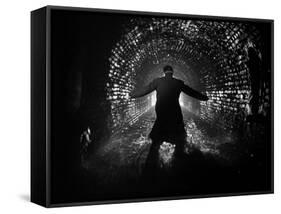 The Third Man, Orson Welles, 1949-null-Framed Stretched Canvas