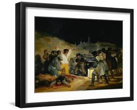 The Third of May, 1808, Painted in 1814-Suzanne Valadon-Framed Giclee Print