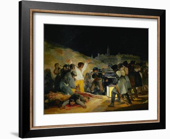 The Third of May, 1808, Painted in 1814-Suzanne Valadon-Framed Giclee Print