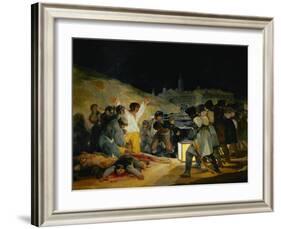 The Third of May, 1808, Painted in 1814-Suzanne Valadon-Framed Giclee Print