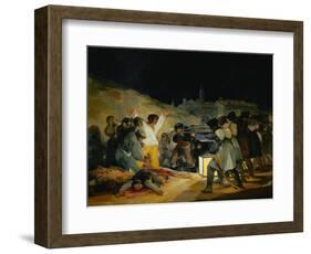 The Third of May, 1808, Painted in 1814-Suzanne Valadon-Framed Giclee Print