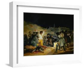 The Third of May, 1808, Painted in 1814-Suzanne Valadon-Framed Giclee Print