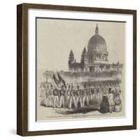 The Third Regiment Buffs-null-Framed Giclee Print