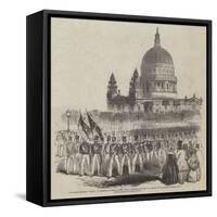 The Third Regiment Buffs-null-Framed Stretched Canvas