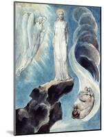 The Third Temptation-William Blake-Mounted Giclee Print