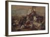 The Thirst of the First Crusaders Suffered in Jerusalem, 1837-Francesco Hayez-Framed Giclee Print