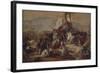The Thirst of the First Crusaders Suffered in Jerusalem, 1837-Francesco Hayez-Framed Giclee Print