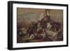 The Thirst of the First Crusaders Suffered in Jerusalem, 1837-Francesco Hayez-Framed Giclee Print