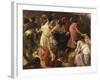 The Thirst Suffered by the First Crusaders in Jerusalem, Detail, 1836-1850-Francesco Hayez-Framed Giclee Print