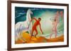 The Thirsty Warrior, 1915-Kosjma Ssergej Petroff-Wodkin-Framed Giclee Print