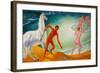 The Thirsty Warrior, 1915-Kosjma Ssergej Petroff-Wodkin-Framed Giclee Print