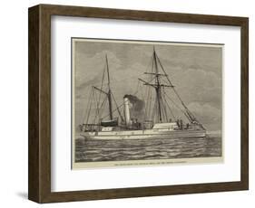 The Thirty-Eight Ton Gun-Boat Delta, for the Chinese Government-null-Framed Giclee Print