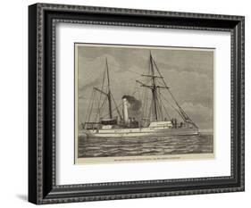 The Thirty-Eight Ton Gun-Boat Delta, for the Chinese Government-null-Framed Giclee Print