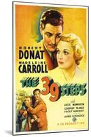 The Thirty-nine Steps, 1935, "The 39 Steps" Directed by Alfred Hitchcock-null-Mounted Giclee Print